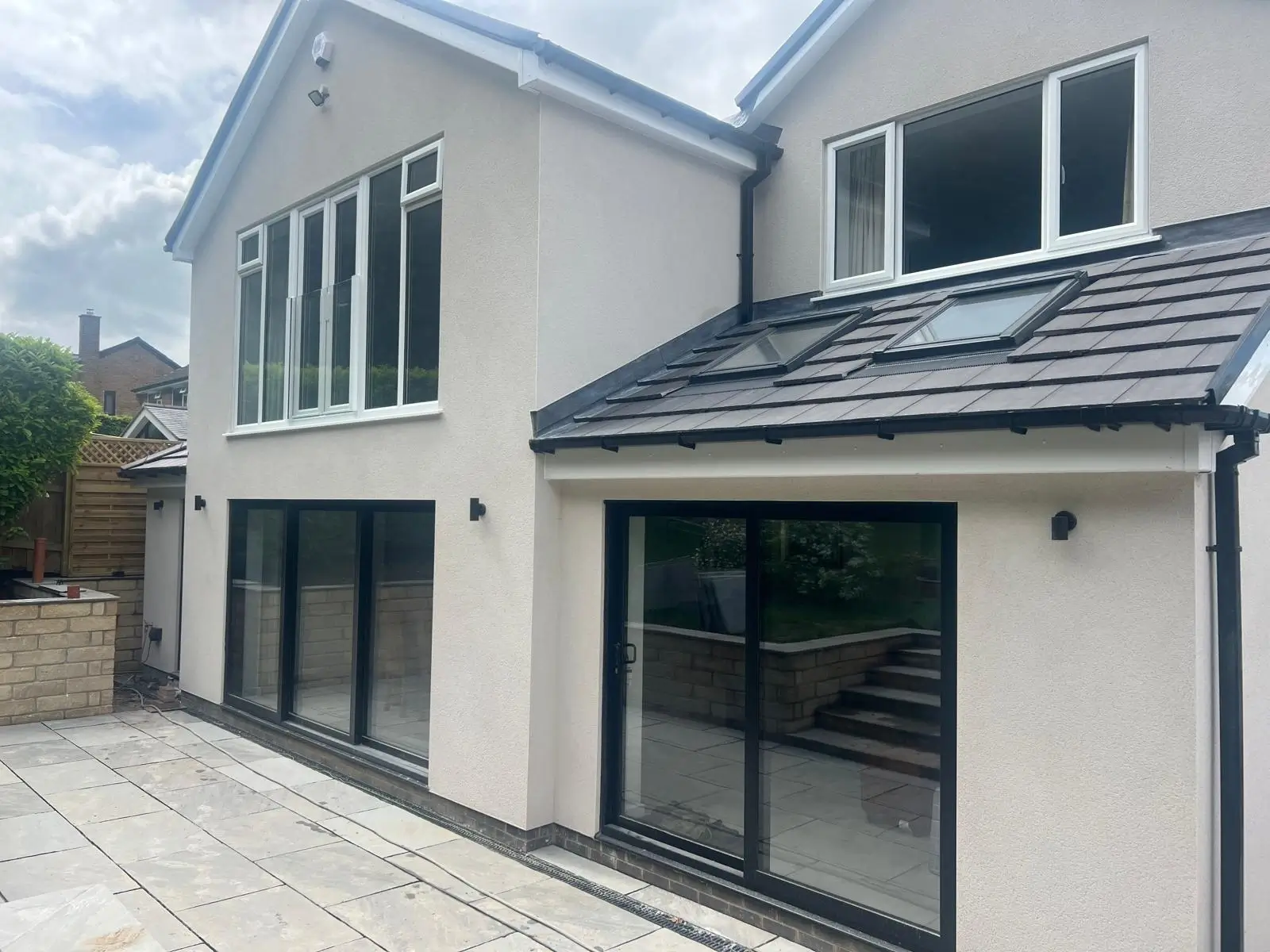 Black Sliding Patio Doors in Knaresborough